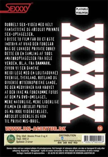 XXX Vol. 2 | BN-Agentur | DVD, Download, VOD(back cover)