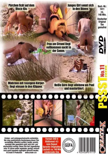 Pssst No.11 ..und sie denken, es schaut keiner zu | Create X(back cover)