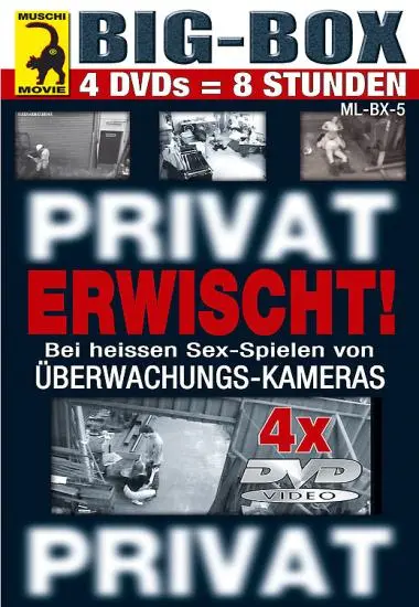 BIG-BOX: Privat erwischt(4XDVDs) | Muschi