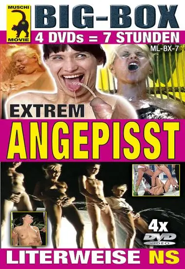 BIG-BOX: Extrem angepisst - Literweise NS(4XDVDs) | Muschi