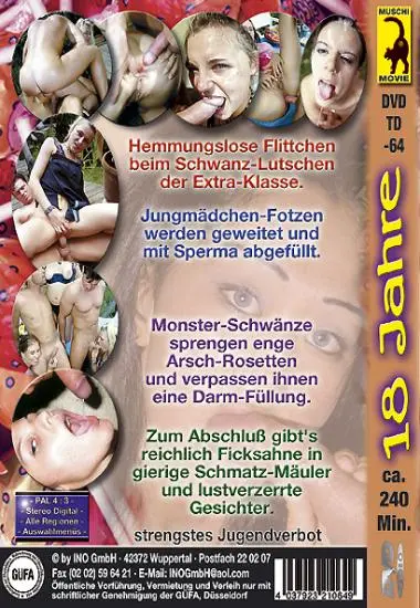 18 Jahre - so jung andamp; schon so versaut | Muschi | DVD(back cover)