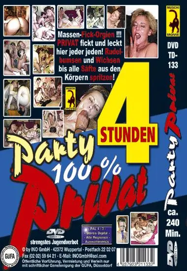 Party 100% Privat | Muschi | DVD(back cover)