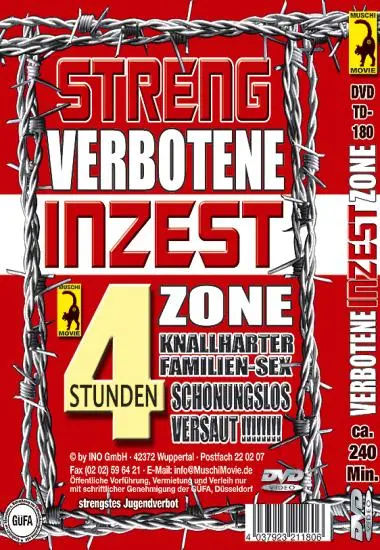 Streng verbotene Inzest-Zone | Muschi | DVD(back cover)