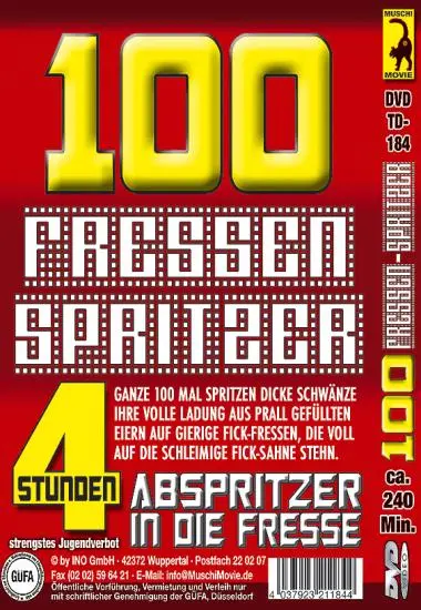 100 Fressen-Spritzer | Muschi | DVD(back cover)