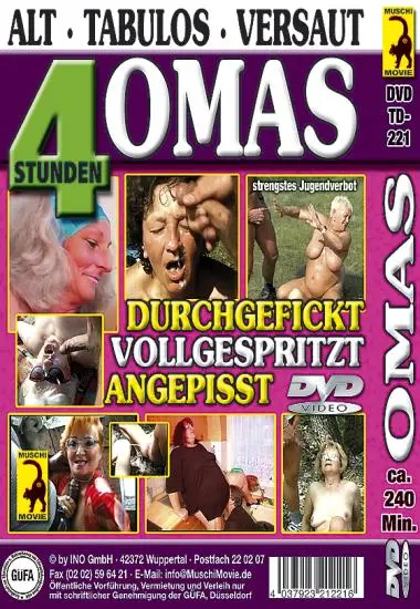 Die versautesten Omas | Muschi | DVD(back cover)
