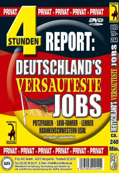 Deutschlandand#180;s versauteste Jobs | Muschi | DVD(back cover)