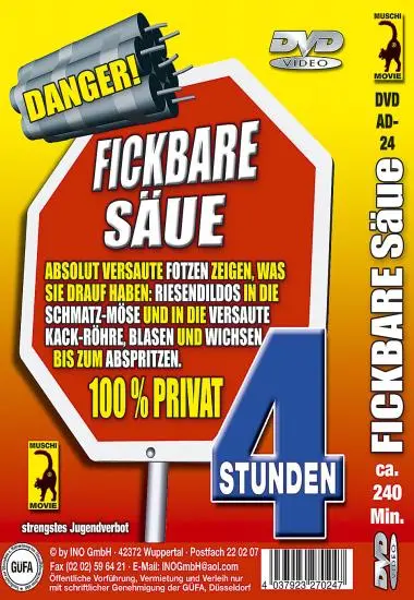 Fickbare Sand#228;ue | Muschi | DVD(back cover)