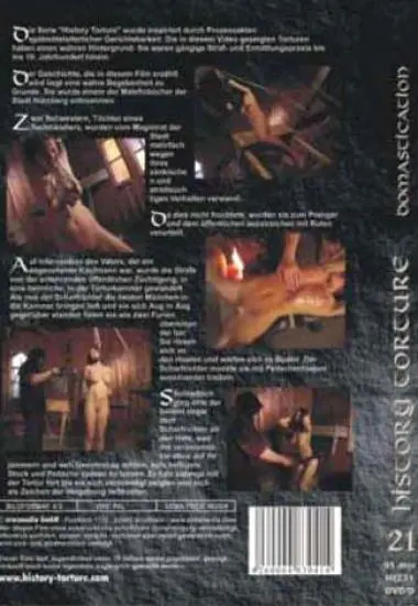 History Torture Vol. 21 Domestication | Erosmedia(back cover)