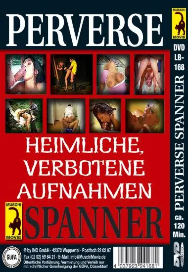 Perverse Spanner | Muschi | DVD(back cover)