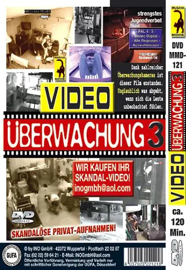 Video-Überwachung 3 | Muschi | DVD(back cover)