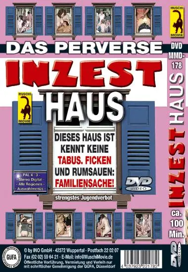 perverse Inzest-Haus, Das | Muschi | DVD(back cover)