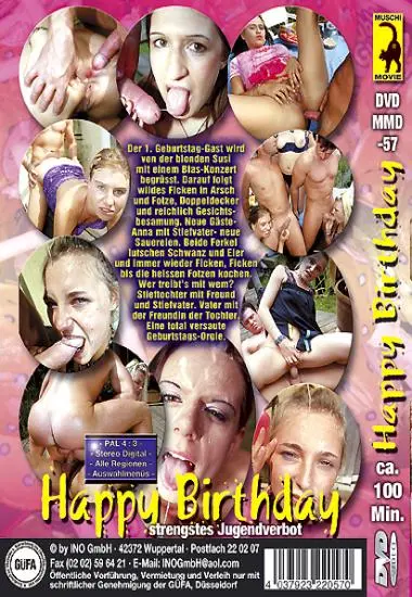 Happy Birthday - endlich 18 | Muschi | DVD(back cover)