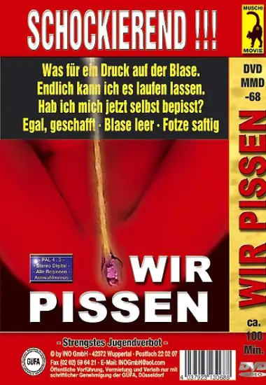 Wir pissen und pissen und pissen | Muschi | DVD(back cover)