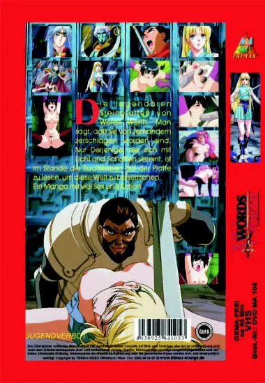 Words Worth -MA105 | Trimax | DVD(back cover)