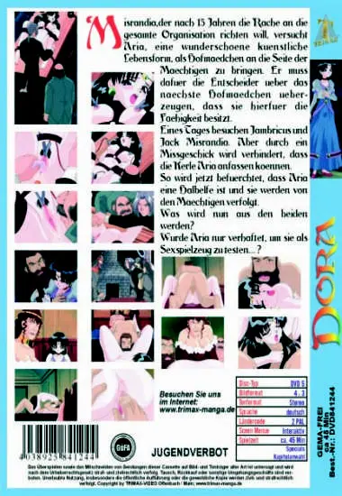 DORA mein Körper und mein Seele gehören dir | Trimax | DVD, Download, VOD(back cover)