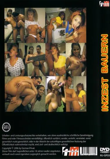 German XXX Titts: Inzest Bauern | Art Media(back cover)