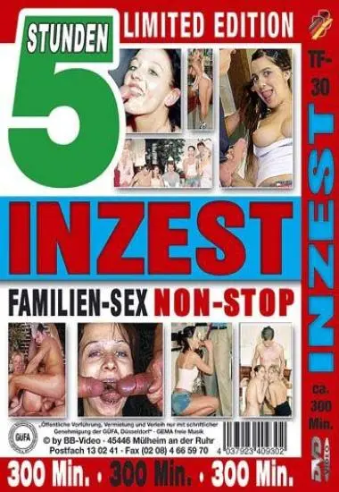Inzest Familien-Sex nonstop TF-30 | BB-Video | Download, VOD(back cover)
