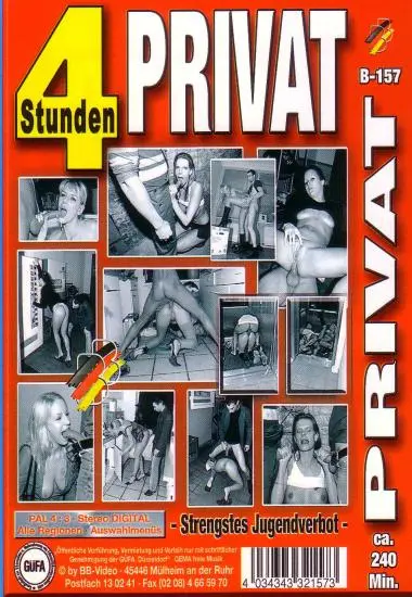 PRIVAT B-157 | BB-Video | DVD(back cover)