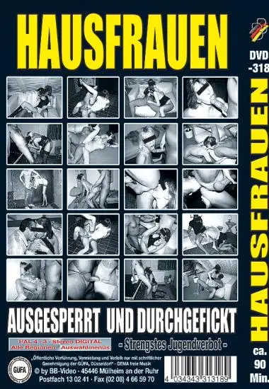 Hausfrauen pervers DVD-318 | BB-Video | DVD, Download, VOD(back cover)