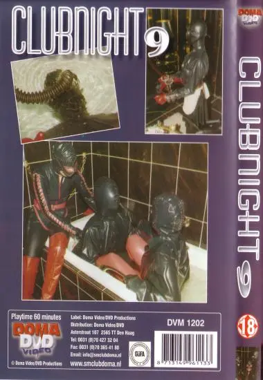 CLUBNIGHT 9 | DOMA | DVD(back cover)