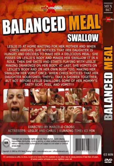 Balanced Meal - R19(MFX) at sexvideoall.com(back cover)