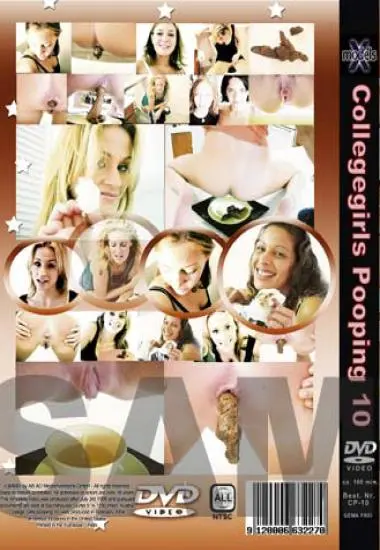 Collegegirls Pooping 10 - R8 | X-Models(back cover)