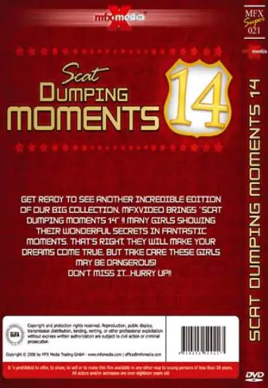 Scat Dumping Moments 14 - R25 | MFX(back cover)