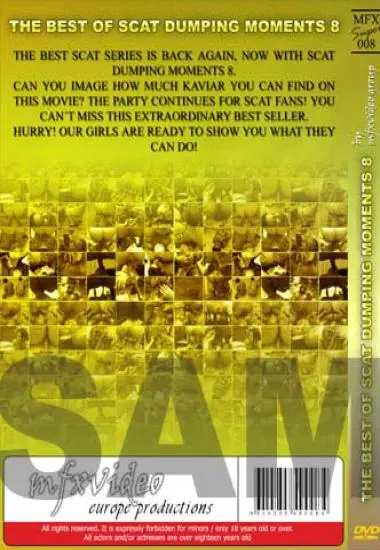 The best of Scat Dumping Moments 8 - R9(MFX)(back cover)