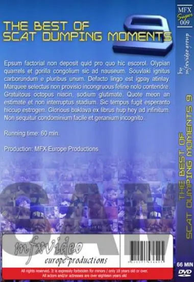 The Best of Scat Dumping Moments 9 - R10(MFX)(back cover)
