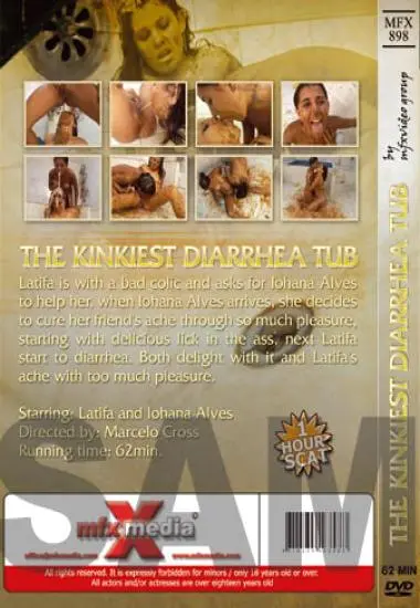 The Kinkiest Diarrhea Tub - R16(MFX) at sexvideoall.com(back cover)