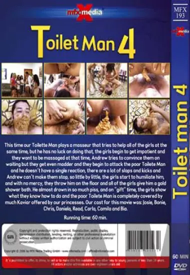 Toilet Man 4 - R32 | MFX(back cover)