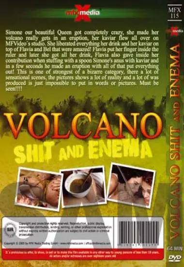 Volcano Shit and Enema - R21(MFX) at sexvideoall.com(back cover)