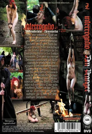 Interrogatio Am Pranger | Inquisitionlive | DVD(back cover)