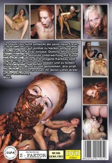 Kackzone 05 Die Scheisse fresserinnen | Z-Faktor | DVD, Download, VOD(back cover)