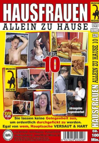 Hausfrauen allein zu Hause 10 | Muschi | DVD(back cover)