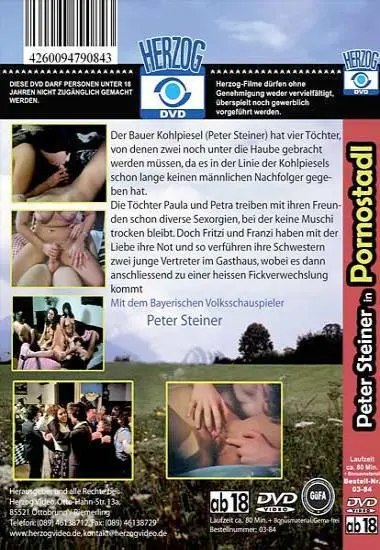 Peter Steiner in Pornostadl | Herzog-Video | DVD, Download, VOD(back cover)