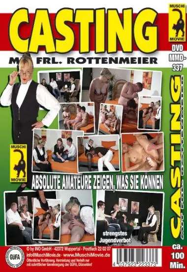 Casting mit Frl. Rotten-Meier 24 | Muschi | DVD(back cover)