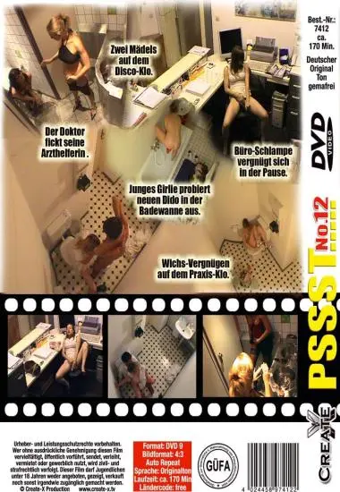 PSSST ... No. 12 | Create X | DVD(back cover)