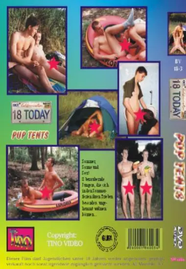 18 Today Pup Tents | Tino Video | DVD(back cover)