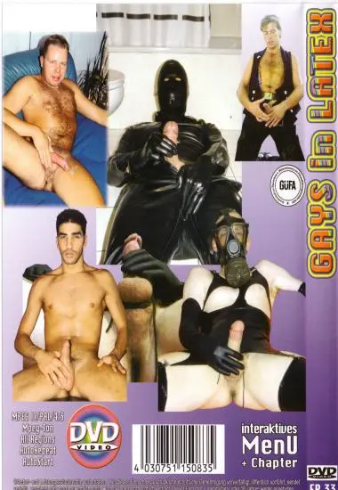 Gays in Latex | First Class | DVD(back cover)