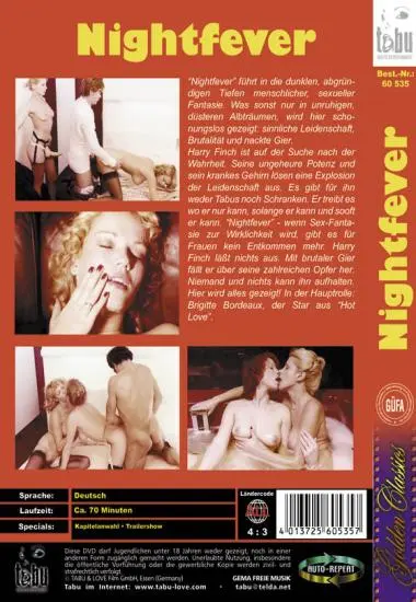 Night Fever / Lodernde Leidenschaft(Tabu)(back cover)