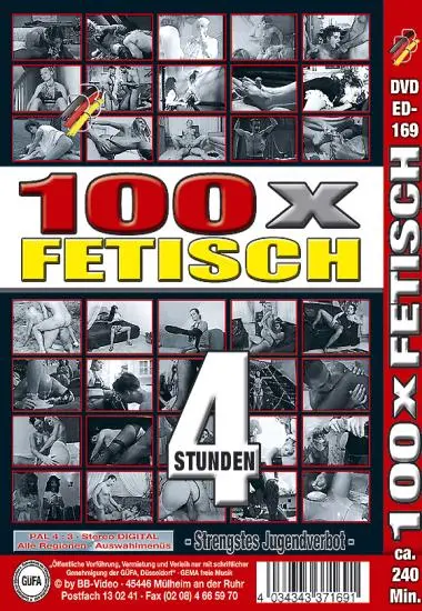 100x Fetisch ED-169 | BB-Video(back cover)
