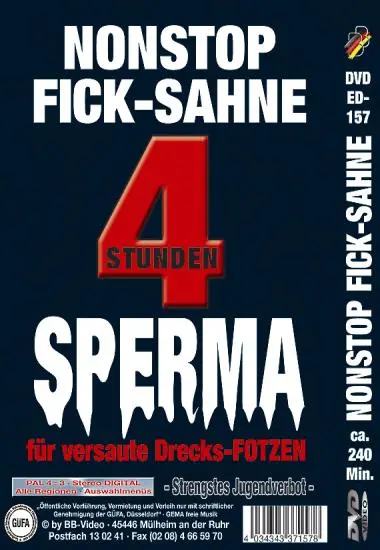 Sperma - Nonstop Fick-Sahne | BB-Video | DVD, Download, VOD(back cover)