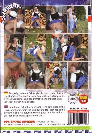 Heidy pervers: Ich kriege nie genug | VPS Erotic | DVD, Download, VOD(back cover)
