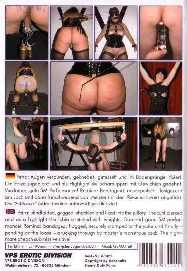 Adrenalin:Verdammt und zugepierct | VPS Erotic | DVD, Download, VOD(back cover)