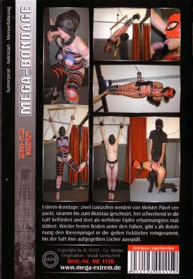 Mega Bondage:Frei schwebend | Mega-Film/GMV | DVD, Download, VOD(back cover)