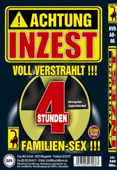Achtung Inzest - Voll verstrahlt !!! | Muschi | DVD(back cover)