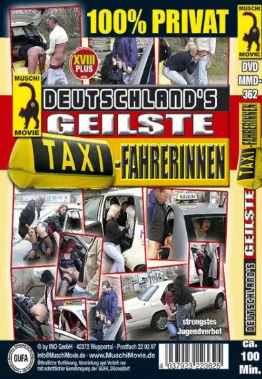 Deutschlands geilste Taxi-Fahrerinnen | Muschi | DVD(back cover)