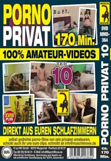 Porno Privat 10 | Muschi | DVD(back cover)
