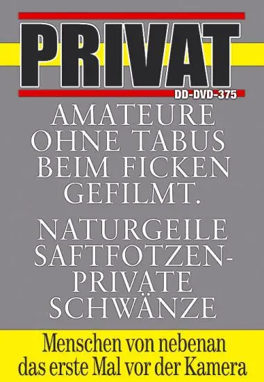Privat DVD-375 | BB-Video | DVD, Download, VOD